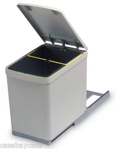* PATTUMIERA cucina sottolavello estraibile 2 secchi 7,5L ì - Foto 1 di 2