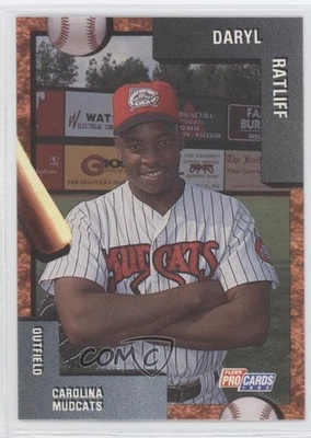 1992 Fleer ProCards Minor League Daryl Ratliff #1194 Rookie RC - Image 1 of 2