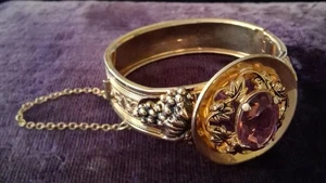 Vintage 1950s Costume Jewellery Bangle - Picture 1 of 5