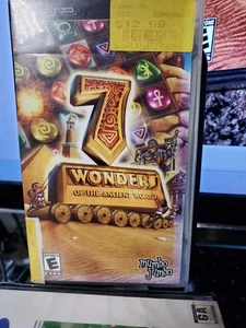 7 Wonders of the Ancient World Sony PSP komplett / sehr schöner Karton + Handbuch - Bild 1 von 3