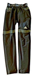 Pantalones Adidas TechFit Climachill Para Hombre Talla M Medianos Compresión Entrenamiento 3/4 Medias - Imagen 1 de 13