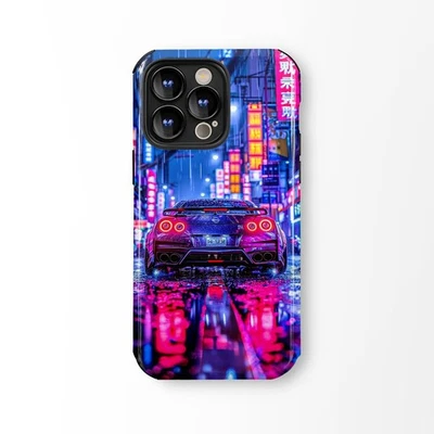 Nissan GTR Sports Car iPhone Case Bumper Shockproof Phone Case For Apple iPhone - Image 1 of 3