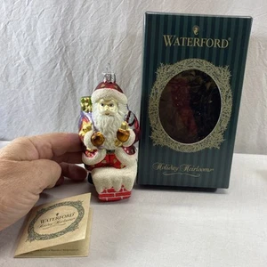 Waterford Holiday Heirlooms Collection Valentine Santa 2003 Made In Poland - Picture 1 of 8