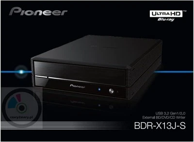 Pioneer BDR X13 J-S M-Disc  Blu-ray UHD BOX external USB 3.2 - Image 1 of 4