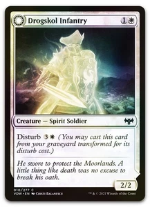 Drogskol Infantry #10 (Foil) (NM) Crimson Vow VOW Magic MTG - Picture 1 of 2
