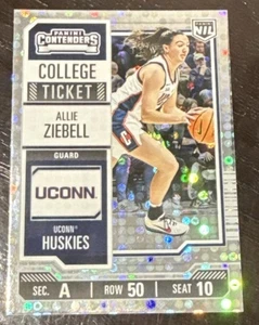 2024-25 Panini UCONN NIL Contenders Allie Ziebell College Ticket #5 DONUT - Bild 1 von 1
