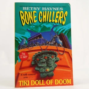 Tiki Doll of Doom by Betsy Haynes Bone Chillers (Harper 1997) First YA Horror PB - Imagen 1 de 4