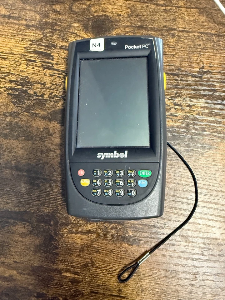 Escáner PDA inalámbrico Symbol Pocket PC PPT8846 con batería sin cargador sin probar Foto 1 de 3