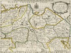 RUSSLAND, USBEKISTAN - "La Grande Tartarie" - grenzkol. Kupferstichkarte 1652
