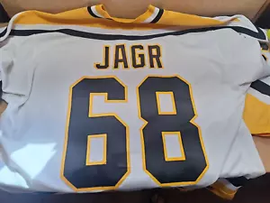 CCM center ice JAROMIR JAGR pittsburgh penguins authentic jersey size 52 - Picture 1 of 13
