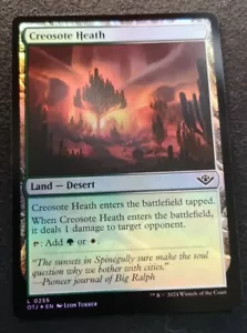 Creosote Heath - Foil - OTJ - MTG - NM Unplayed - EN - 0255 - Picture 1 of 1