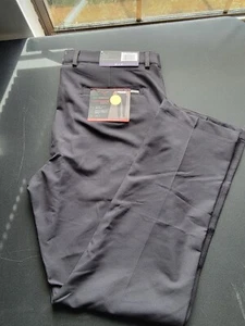 Greg Norman Black Dress Pants Men's 36x30 Classic Fit Stretch Waistband NWT - Picture 1 of 8