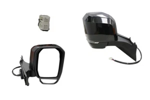SUITS TOYOTA HIACE GDH/GRH300 2/2019-ON RIGHT SIDE DOOR MIRROR ELEC+ TWIN - Picture 1 of 2