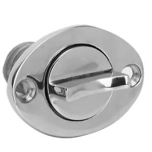 Oval Shaped Drain Plug Marine Bung Kit Fits Hole Waterproof O Seal Rings Boat... - Picture 1 of 7