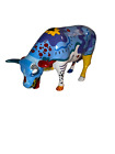 Westland Giftware Ceramic Cow Parade Cow Doodle Figurine 2001 Retired