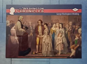 2022 The Washington Chronicles #42 George Washington's Wedding - Picture 1 of 2