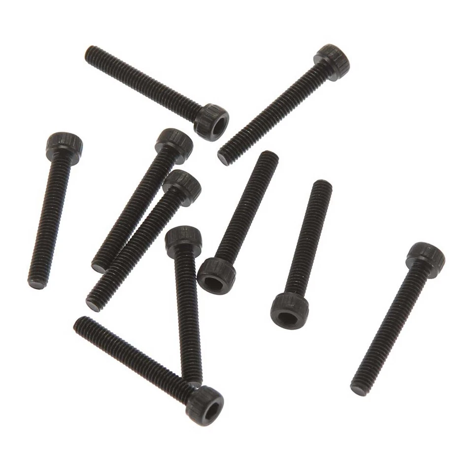 Axial Racing M2.6x18mm Cap Head Screws (Black, 10pcs) AXIAX31399 - Image 1 of 1