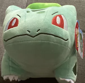 Pokémon BULBASAUR 🐢8” HTF Collectible Plush Doll By Wicked Cool Toys NWTS - Picture 1 of 11