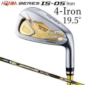 HONMA BERES IS-05 3Star Single Iron 4-Iron 19.5deg R-Flex ARMRQ ∞ 48 3S Graphite - Picture 1 of 8