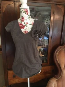 Fangbluse Damen grau - Bild 1 von 2