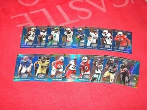 2016 PANINI PRIZM DRAFT PICKS FOOTBALL 16 DIFF BLUE PRIZMS REFRACTORS (18-15) - Picture 1 of 1