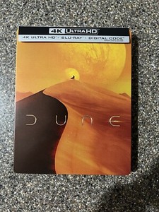 Dune Steelbook (4K UHD + Blu Ray) No Digital *Best Buy Edition *J-Card*