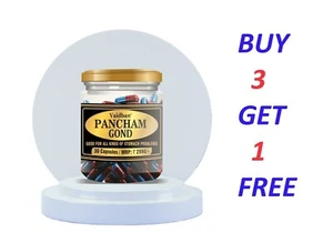 Vaidban Pancham Gond (30 Capsule)- Weight Loss BUY 3 GET 1 FREE - Picture 1 of 3