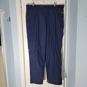 Vintage SKYR Ski Pants Mens Extra Large Blue Windbreaker Lightweight Snow Nylon - Picture 1 of 17