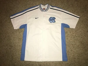 North Carolina Tar Heels Nike Vintage 90s Shooting Shirt Warm Up Jersey Men's L - Picture 1 of 5