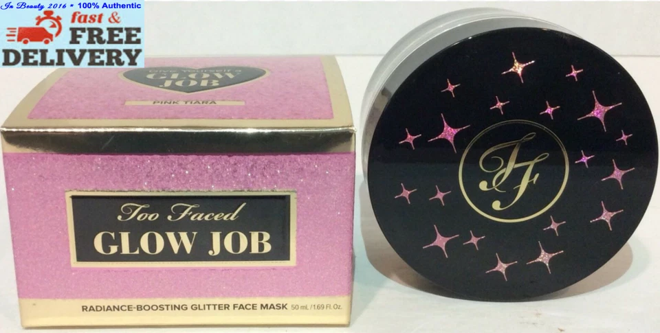 Too Faced Glow Job Glitter Gold Face Mask 50ml
