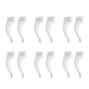 20 pares de gafas de silicona antideslizantes almohadillas para las orejas gancho para las orejas agarre para las orejas - Imagen 1 de 10