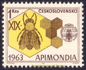 EBS Czechoslovakia 1963 Apimondia - World Beekeepers Congress - Michel 1412 MNH*