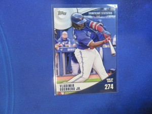 2022 Topps Series 2 VLADIMIR GUERRERO JR. Significant Statistics Blue Jays SS-4