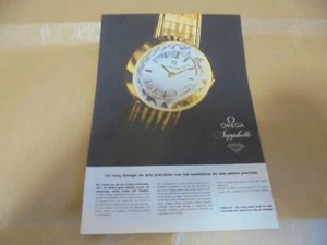1962 advertising OMEGA Sapphette Ladies Watch original print ad - Picture 1 of 1