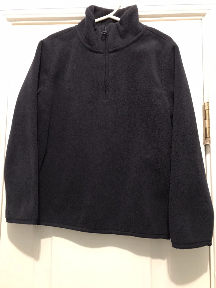 GAP NIÑOS NIÑOS MEDIA CREMALLERA CUELLO FALSO 100% POLIÉSTER TALLA XS AZUL MARINO Foto 1 de 1