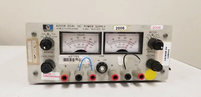 HP 6205B Dual DC Power Supply 0-40V,.3A/0-20V,.6A Unit #10 - Image 1 of 2