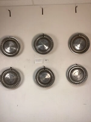 QTY 6 1972 - 1974 Dodge Hubcap Challenger Charger Dart Van 14” D O D G E Vintage - Image 1 of 4