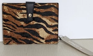 Chico’s Faux Fur Tiger Print Wallet NWT Retail $50 - Picture 1 of 3