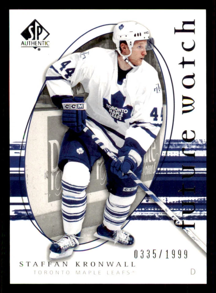 2005-06 SP Authentic #246 Staffan Kronwall RC /1999 (ref 240239) - Image 1 of 2