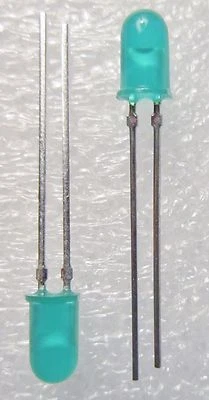 LOTE DE 10 PIEZAS ICs LED VERDES HEWLETT PACKARD HLMP-3680  Foto 1 de 3