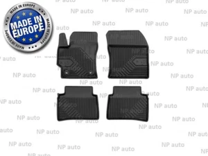 NEW LHD BLACK TAILORED RUBBER FLOOR MATS WATERPROOF FOR SUZUKI SWACE 2020- - Picture 1 of 4