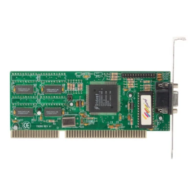 Trident TVGA9000i-1 512KB T9280 Rev A1 Isa VGA - Image 1 of 3