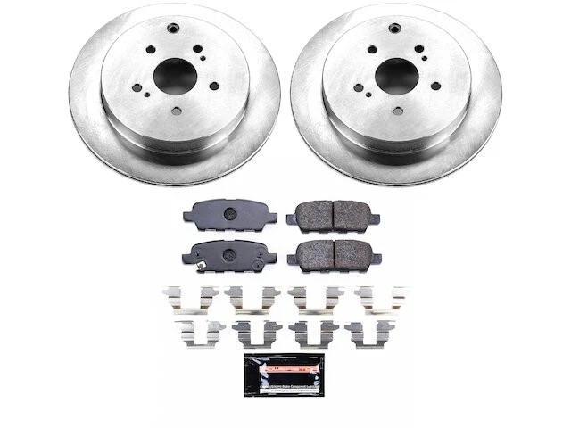 Kit de pastillas de freno trasero y rotor para 09-13 Suzuki Grand Vitara ZC13R9 Foto 1 de 1