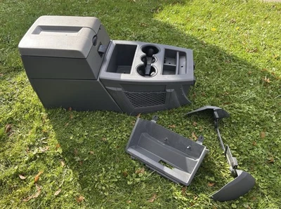06-07-08 Dodge Ram Business Floor Center Console Armrest Cup Holder Gray OEM - Image 1 of 4