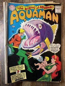 DC Comics Aquaman The Birth Of Aquababy Comic Book Oct 1965 #23 - Picture 1 of 6