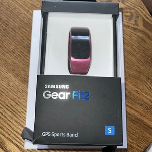 Samsung Gear Fit2 Watch SM-R360 Small - Pink - Tested - Picture 1 of 12