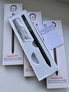 Pengreen P63 USI 2.0 Stylus pen w Chromebook 4096 Levels Pressure,Rechargeable, - Picture 1 of 8