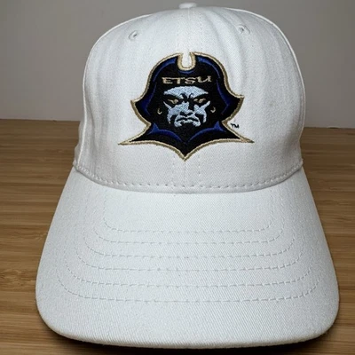 ETSU Bucs East Tennessee State Hat White Ping StrapBack Cap - Image 1 of 4