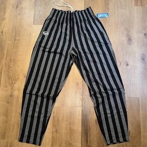 Mens Baggy Pants Weightlifting Gym Otomix Parachute MC Hammer Striped Vintage XL - Picture 1 of 8