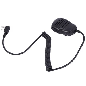 2 Pin  PTT Speaker MIC For   Walkie Talkie  UV-5R UV-82 -888S Two Way9772 - Foto 1 di 9
